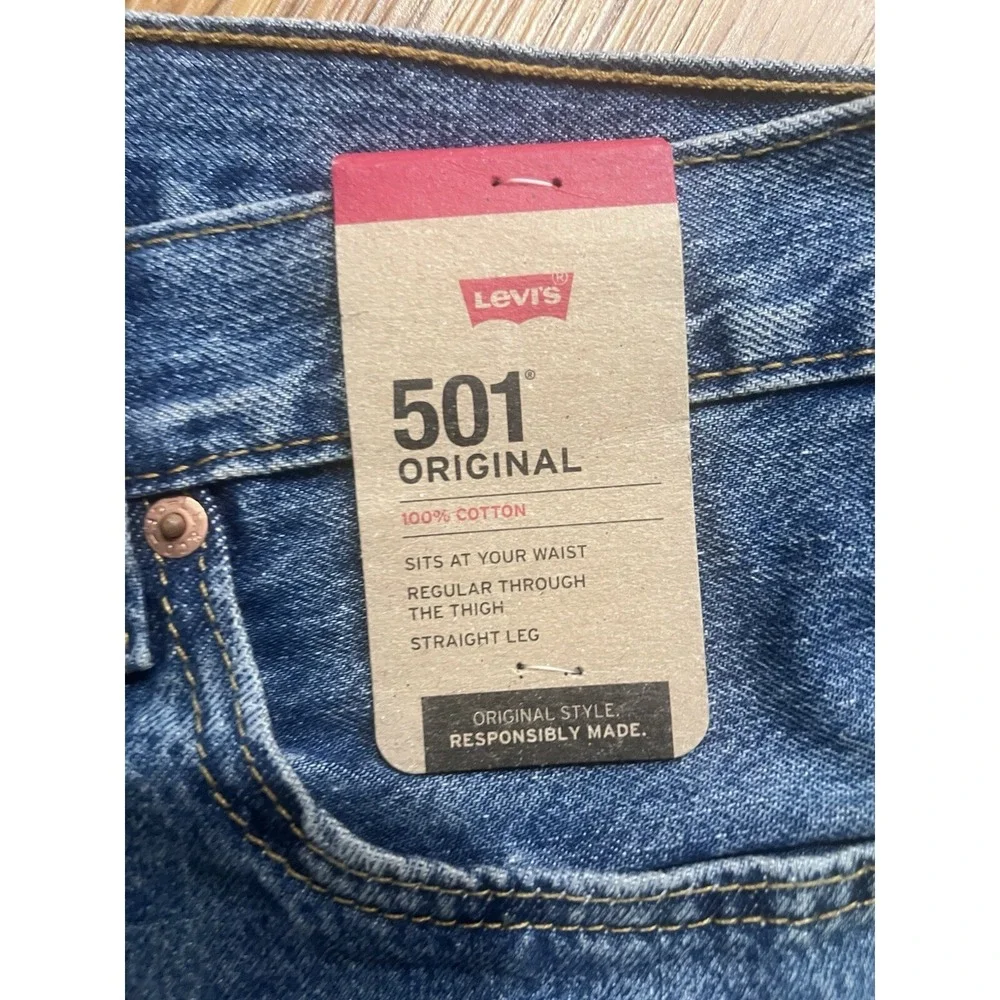 Levis 501‎ Jeans New Mens Original Button Fly
